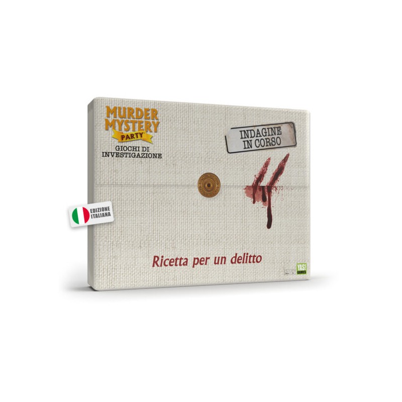 Yas! Games - Mystery Murder Party - Death By Chef's Knife - Ricetta per un delitto